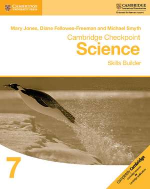 Cambridge Checkpoint Science Skills Builder Workbook 7 de Mary Jones