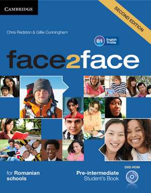 face2face Pre-intermediate Student's Book with DVD-ROM Romanian Edition de Chris Redston