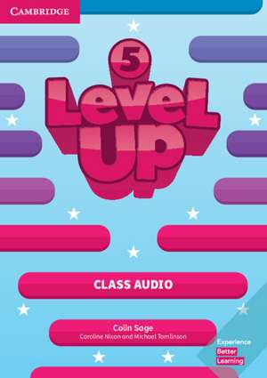 Level Up Level 5 Class Audio CDs (5) de Colin Sage