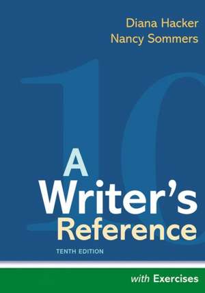 A Writer's Reference with Exercises de Diana Hacker