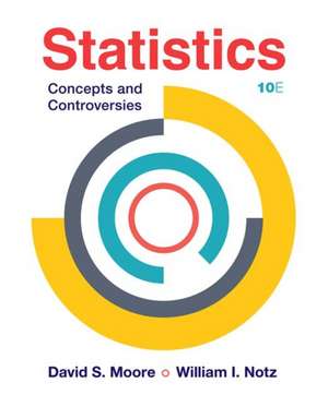 Statistics: Concepts and Controversies de William I. Notz