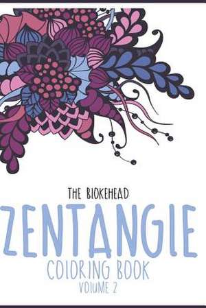 Zentangle Coloring Book - Volume 2 de The Blokehead