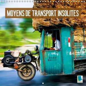 Moyens de transport insolites (Calendrier mural 2018 300 × 300 mm Square) de K. A. Calvendo