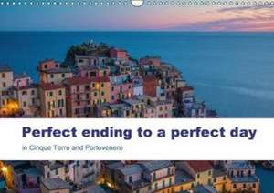 Perfect ending to a perfect day in Cinque Terre and Portovenere (Wall Calendar 2018 DIN A3 Landscape) de Max Barattini