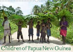 Children of Papua New Guinea (UK Version) (Wall Calendar 2020 DIN A3 Landscape) de André Hähnke Und Peter Möller