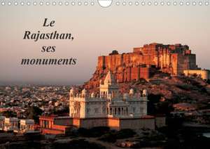 Le Rajasthan, ses monuments (Calendrier mural 2020 DIN A4 horizontal) de Franck Metois