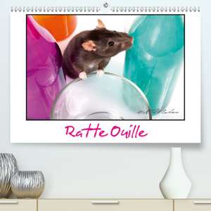 Ratte Ouille(Premium, hochwertiger DIN A2 Wandkalender 2020, Kunstdruck in Hochglanz) de Kathy Mahevo