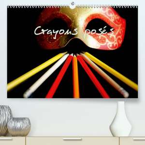 Crayons posés(Premium, hochwertiger DIN A2 Wandkalender 2020, Kunstdruck in Hochglanz) de Thierry Brillard