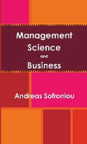 Management Science and Business de Andreas Sofroniou