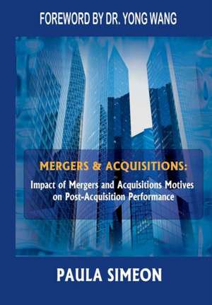 Mergers and Acquisitions de Paula Simeon