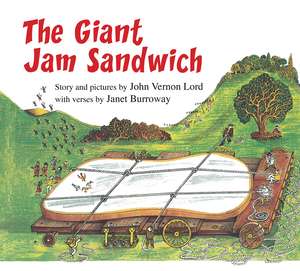 The Giant Jam Sandwich Lap Board Book de John Vernon Lord