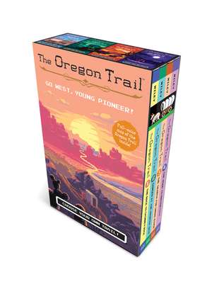 The Oregon Trail 4-Book Paperback Box Set Plus Poster Map de Jesse Wiley