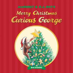 Merry Christmas, Curious George with Stickers: A Christmas Holiday Book for Kids de H. A. Rey