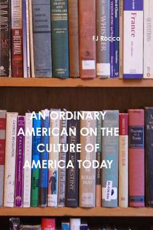 An Ordinary American on the Culture of Today's America de Fj Rocca