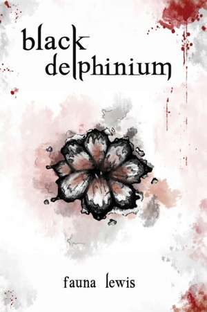 Black Delphinium de Fauna Lewis