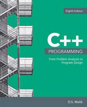 C++ Programming de D. Malik