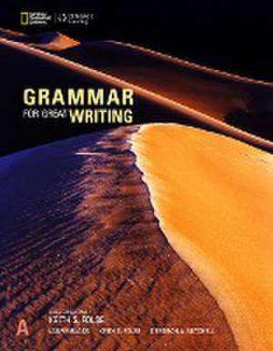 Grammar for Great Writing A de Deborah Mitchell