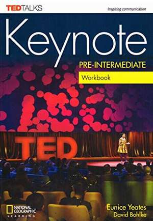 Keynote Pre-Intermediate: Workbook with Audio de David Bohlke