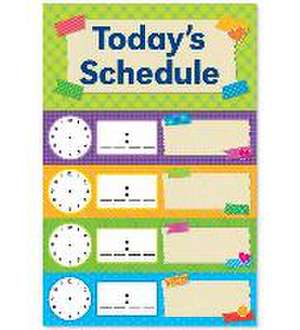 Tape It Up! Schedule Mini Bulletin Board de Scholastic