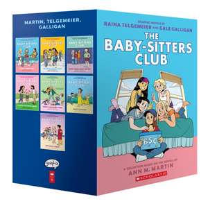 The Baby-Sitters Club #1-7 Graphic Novel Box Set de Ann M. Martin