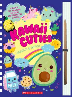 Kawaii Cuties: Scratch Magic de Becky Herrick