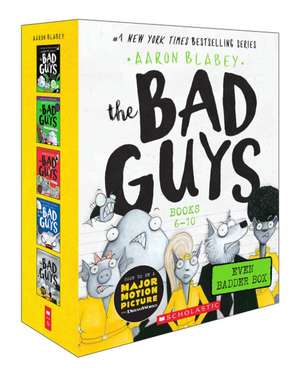 The Bad Guys Even Badder Box Set (the Bad Guys #6-10) de Aaron Blabey