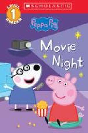 Movie Night (Peppa Pig: Scholastic Level 1 Reader #13) de Scholastic