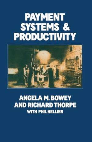 Payment Systems and Productivity de Angela M Bowey