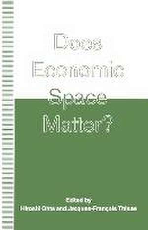 Does Economic Space Matter? de Hiroshi Ohta