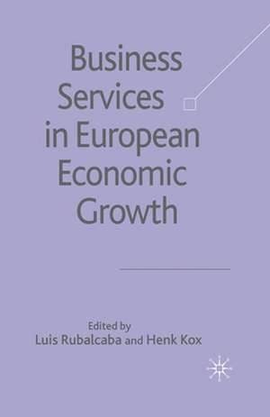 Business Services in European Economic Growth de L. Rubalcaba