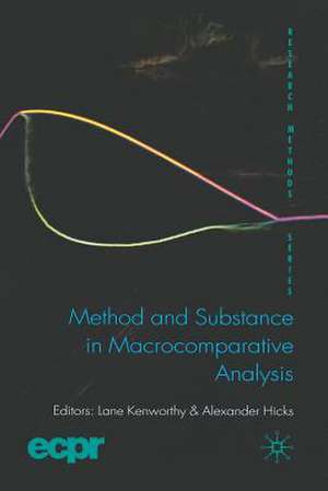 Method and Substance in Macrocomparative Analysis de L. Kenworthy