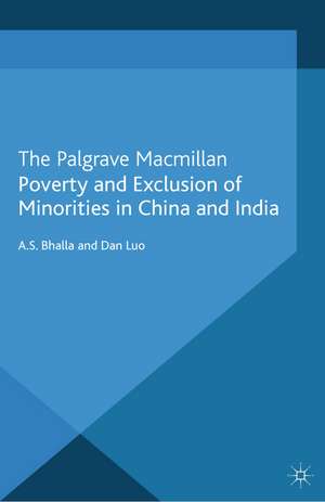 Poverty and Exclusion of Minorities in China and India de A. Bhalla