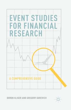 Event Studies for Financial Research: A Comprehensive Guide de D. Kliger