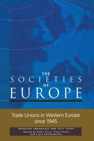 Trade Unions in Western Europe since 1945 de J. Visser