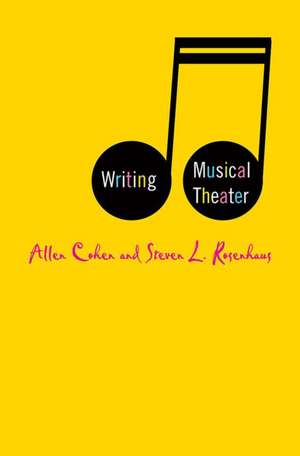 Writing Musical Theater de A. Cohen