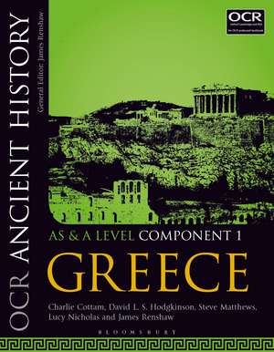 OCR Ancient History AS and A Level Component 1: Greece de Charlie Cottam