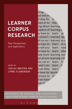 Learner Corpus Research: New Perspectives and Applications de Dr Vaclav Brezina