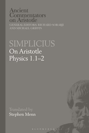 Simplicius: On Aristotle Physics 1.1–2 de Dr Stephen Menn