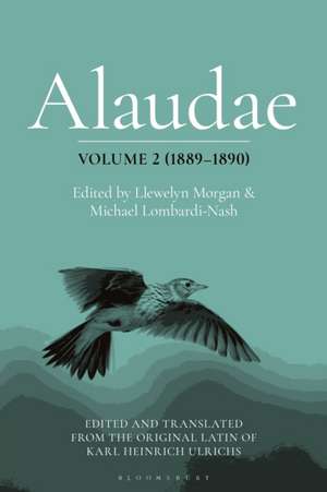 Alaudae Volume 2 (1891-1892) de Llewelyn Morgan