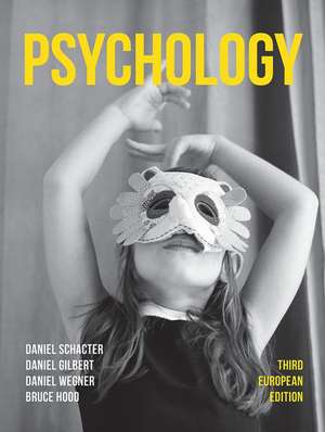 Psychology: Third European Edition de Daniel Schacter