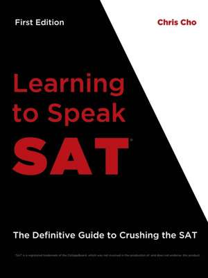 Learning to Speak SAT de Chris Cho