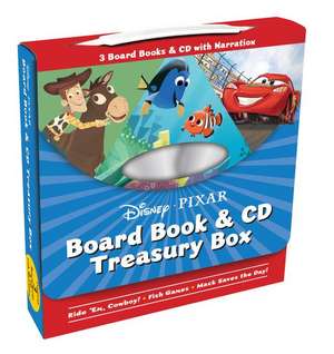 Disney*Pixar Board Book & CD Treasury Box de Disney Book Group