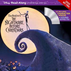 Tim Burton's The Nightmare Before Christmas: Read-Along Story Book and CD de Disney Book Group