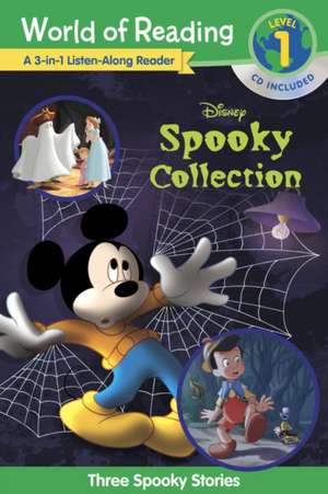 World of Reading: Disney's Spooky Collection 3-In-1 Listen-Along Reader-Level 1 Reader de Disney Books