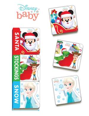 Disney Baby Santa, Stockings, Snow de Disney Books