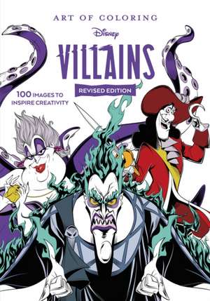 Art of Coloring: Disney Villains de Disney Books