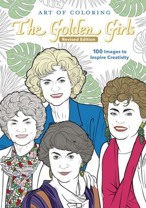 Art of Coloring: The Golden Girls: Revised Edition de Disney Books