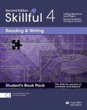 Skillful Second Edition Level 4 Reading and Writing Premium Student's Book Pack de Louis Rogers