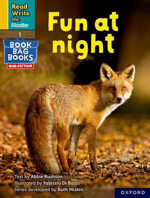 Read Write Inc. Phonics: Fun at night (Yellow Set 5 NF Book Bag Book 8) de Ruth Miskin