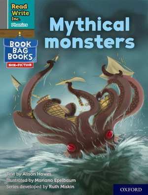 Read Write Inc. Phonics: Mythical monsters (Grey Set 7 NF Book Bag Book 9) de Ruth Miskin